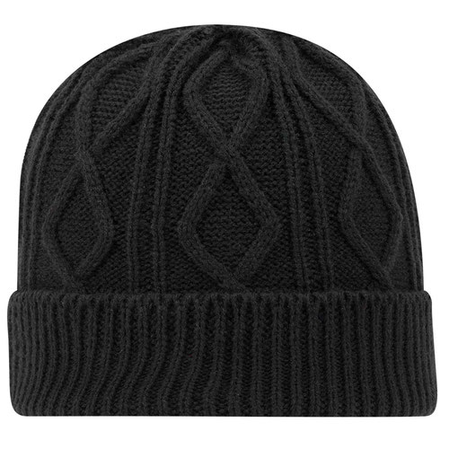 OTTO CAP® 12" Cable Knit Beanie w/ Rib Knit Cuff
