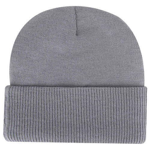 OTTO CAP® 12" Classic Knit Beanie w/ Inside Fleece Lining & Rib Knit Cuff