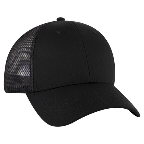 Buy bulk otto cap 6 panel low profile mesh back trucker hat