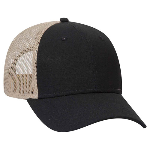 OTTO CAP® 6 Panel Low Profile Mesh Back Trucker Hat