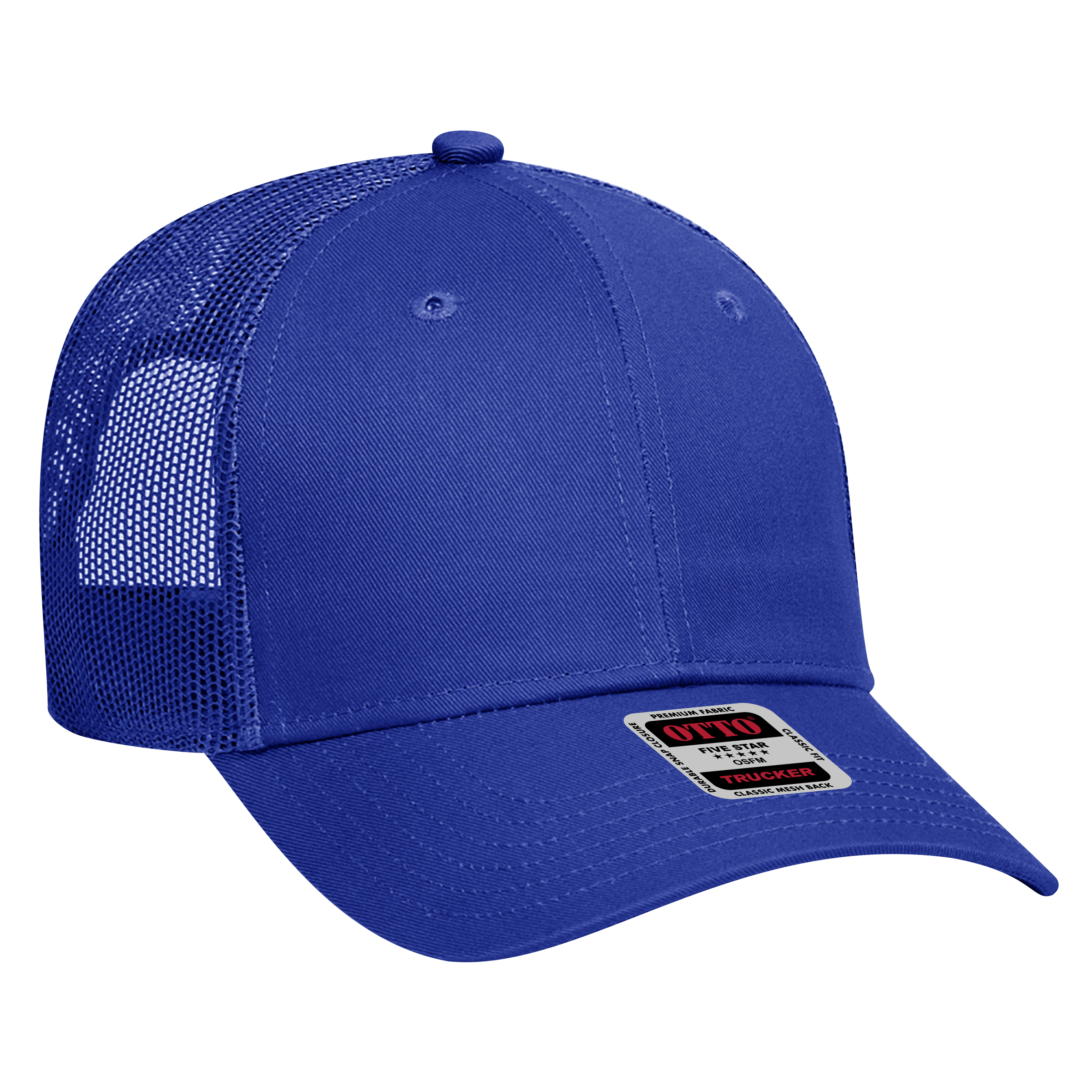 OTTO CAP 6 Panel Low Profile Mesh Back Trucker Hat