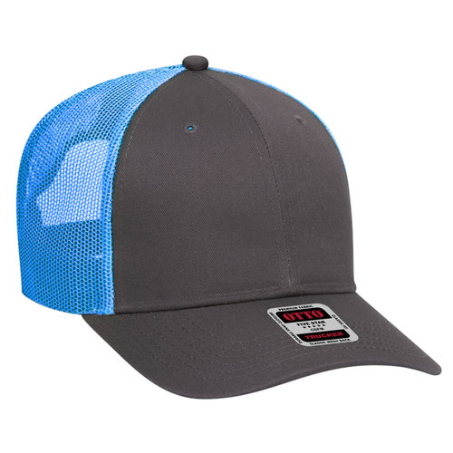 Buy Bulk OTTO CAP 6 Panel Low Profile Mesh Back Trucker Hat