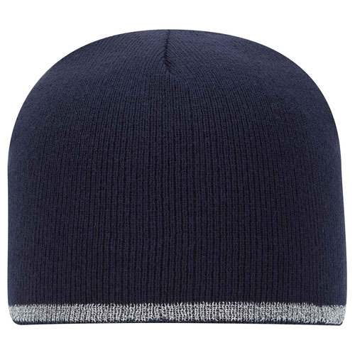 OTTO CAP® 9" Classic Knit Beanie w/ Reflective Stripe