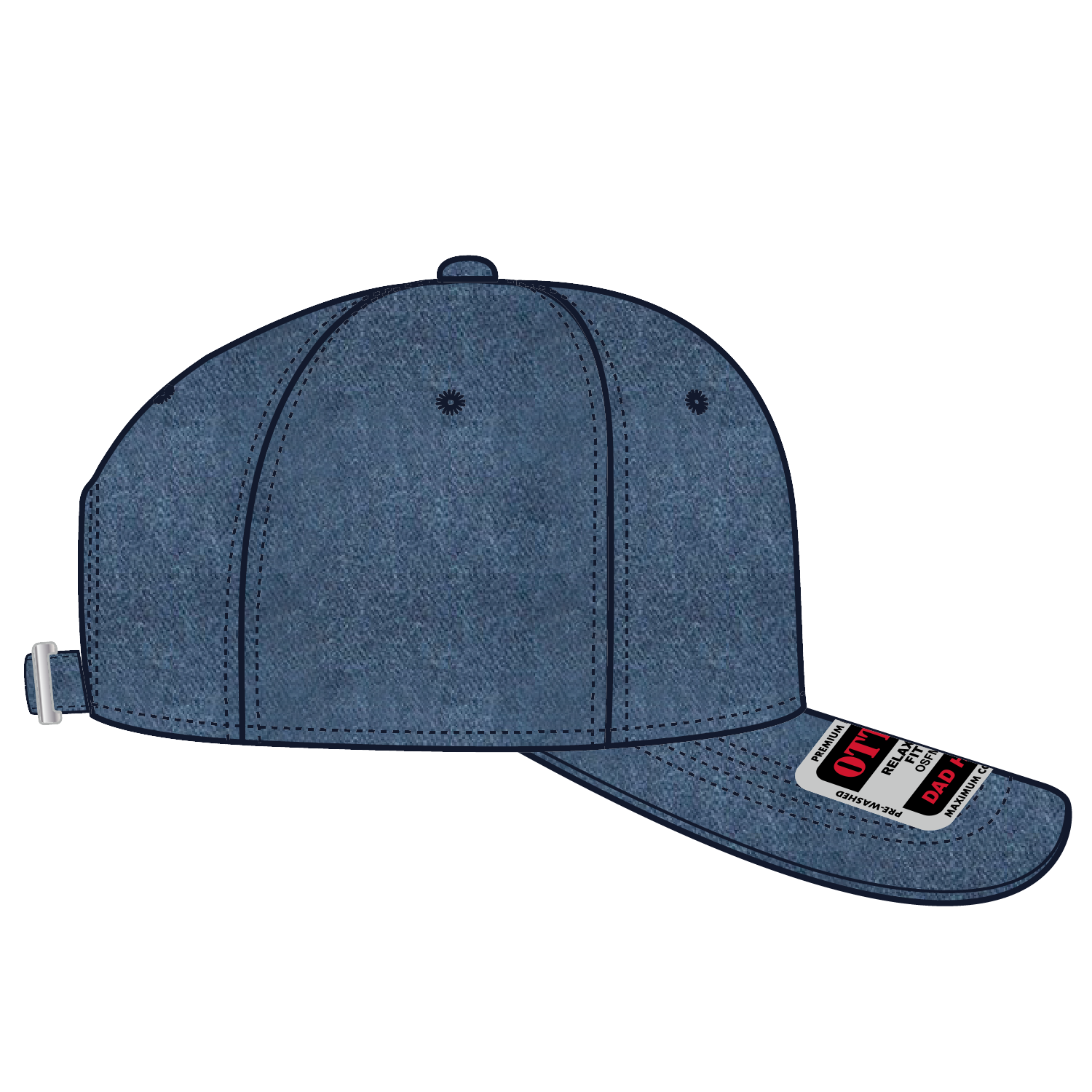 Buy Bulk OTTO CAP 6 Panel Low Profile Dad Hat