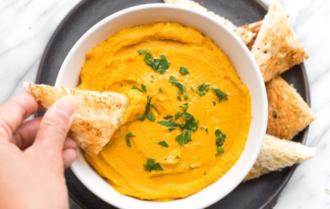 Creamy Sweet Potato “Hummus”