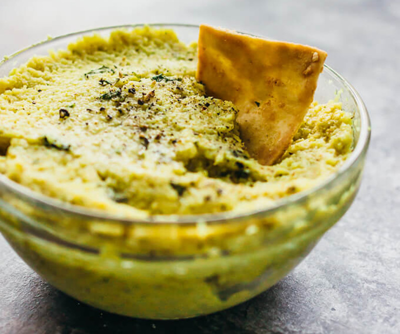 12 Deliciously Creamy Cauliflower Dips (Paleo, Gluten Free, Dairy Free)