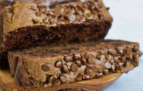 Chocolate Tahini Banana Bread