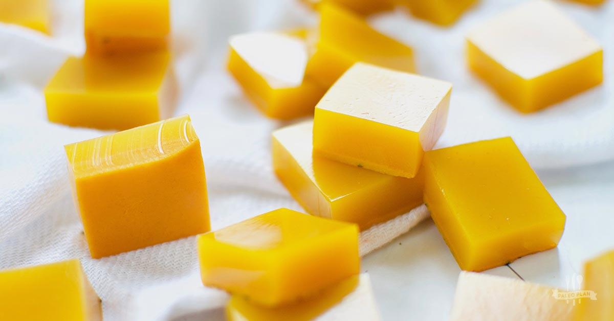 Honey Ginger Turmeric Gummies | Paleo, Gluten Free, Dairy Free