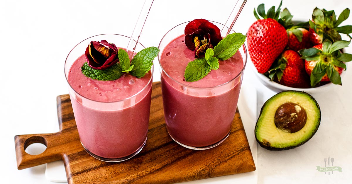 Beets and Berries Smoothie Recipe | Paleo, Gluten Free, Dairy Free