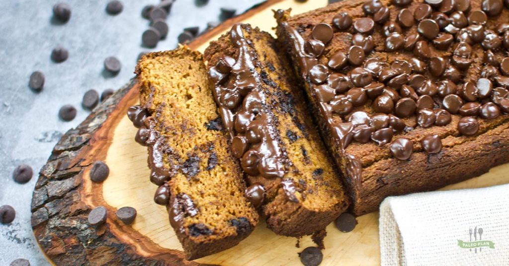 Coconut Flour Sweet Potato Chocolate Bread