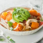 Slow Cooker Southwest Chicken and Sweet Potato Soup