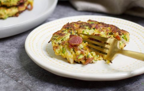 Bacon Zucchini Fritters