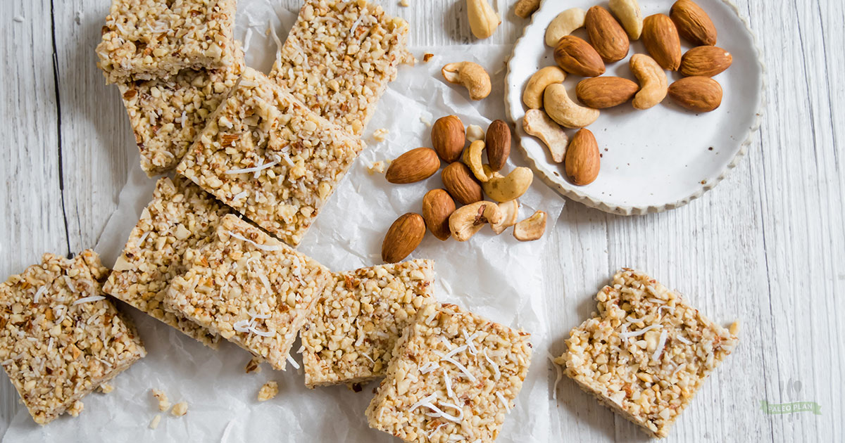 High Energy Breakfast Bars | Paleo, Gluten Free, Grain Free