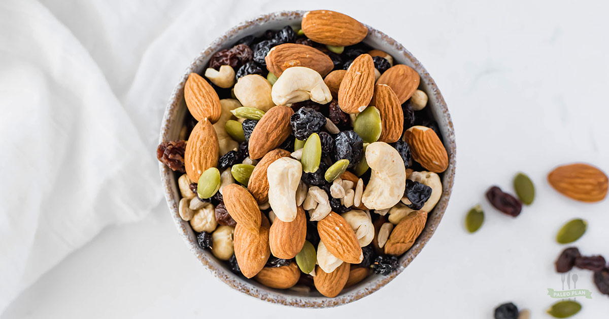 Paleo Trail Mix | Gluten Free, Grain Free,