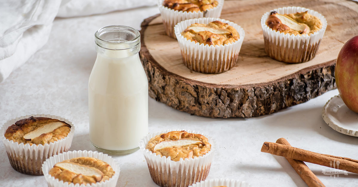 Apple Cinnamon Muffins | Paleo, Grain Free, Dairy Free