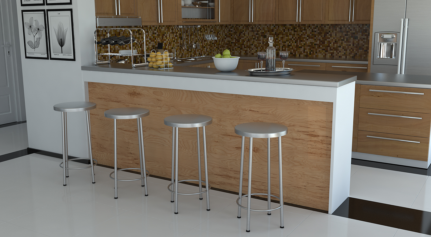 Cozinha Estilo Americana Simples Janelas Grandes Vantagens Das Cozinha Estilo Americana Simples Janelas Grandes Vantagens Das