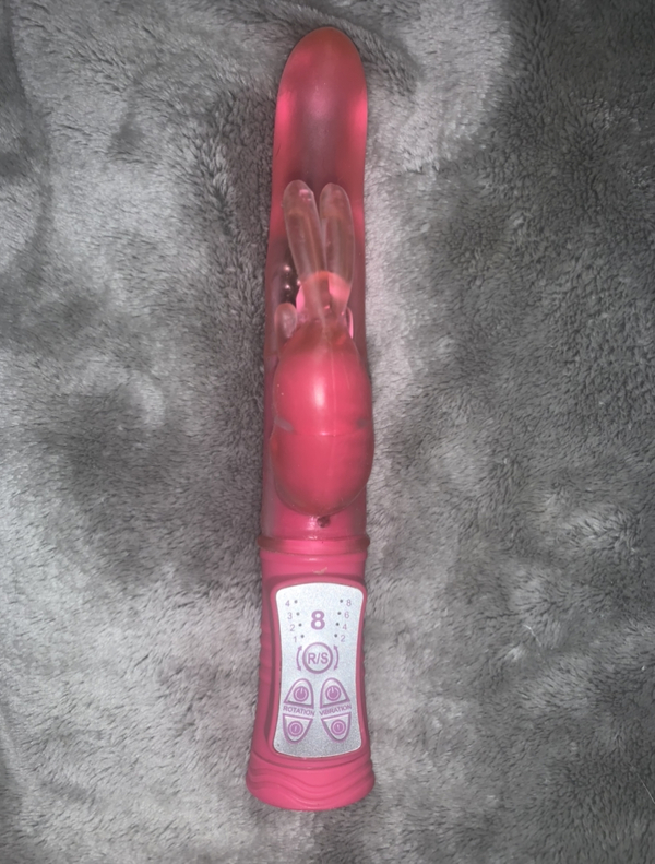 Heavily Used Vibrator/Jack Rabbit/Dildo | Scented Pansy