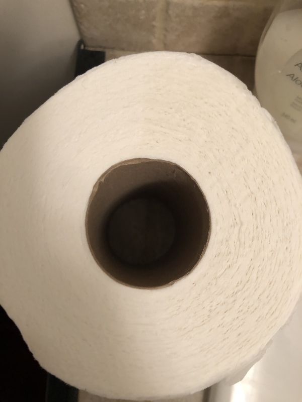 A Single Roll of Toilet Paper Scented Pansy