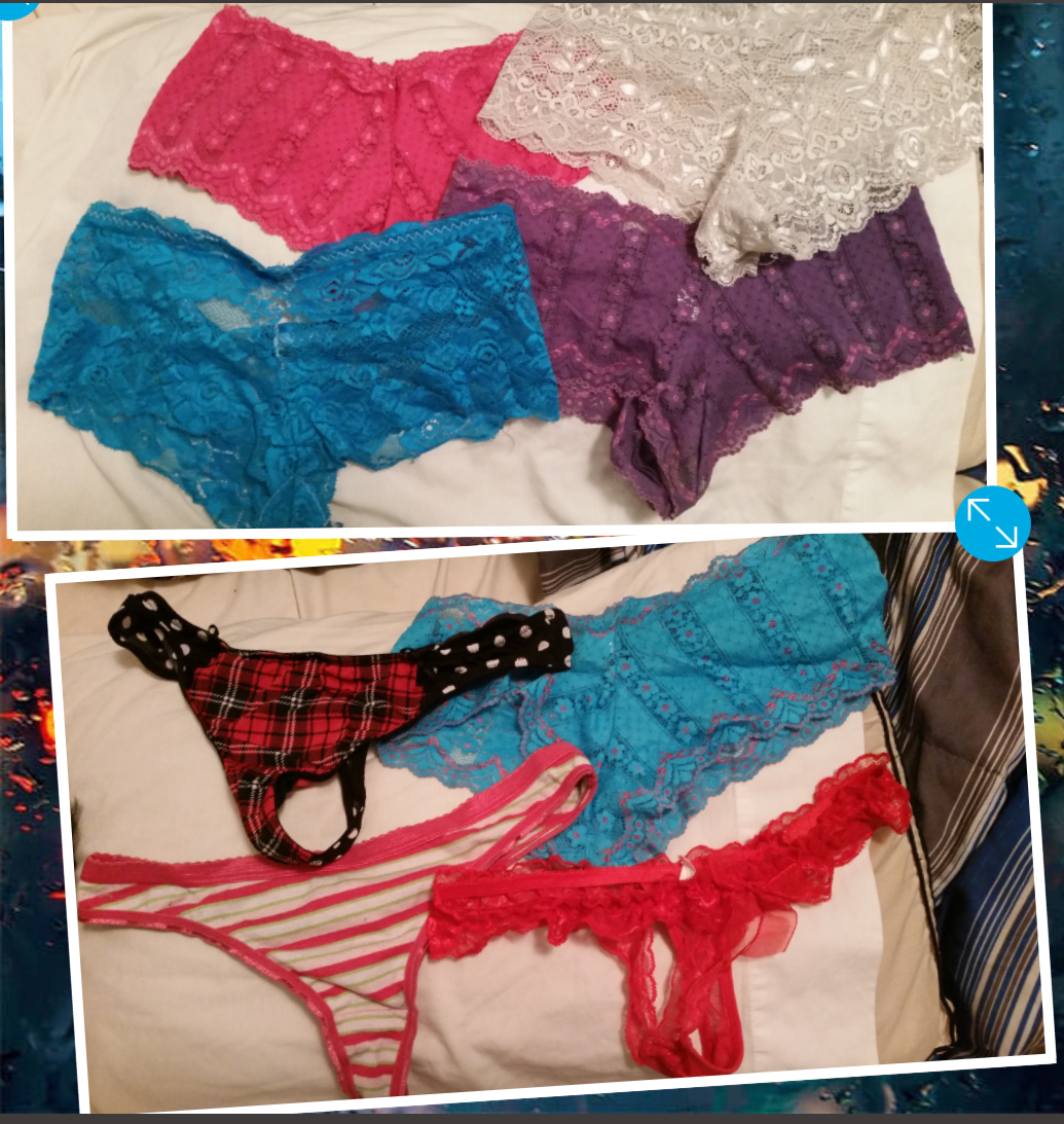 Sexy Used Dirty Panties Scented Pansy