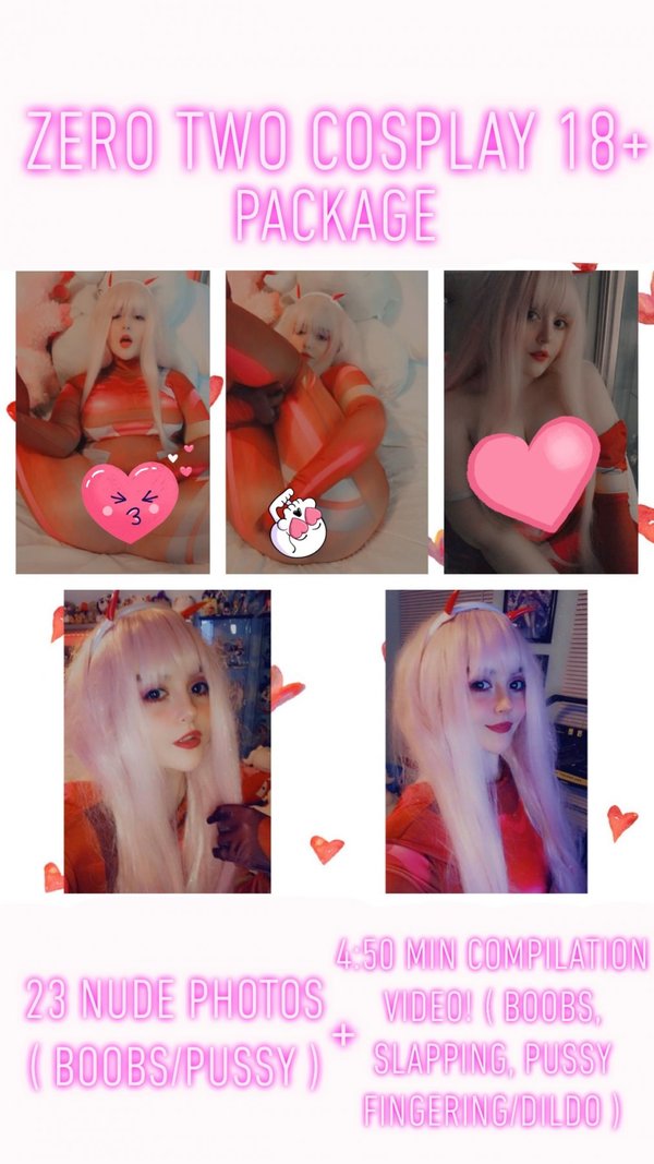 Zero two cosplay package +18 | Scented Pansy Zero two cosplay package +18 | Scented Pansy