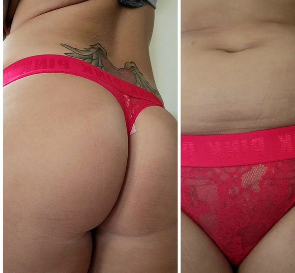 Image for Red Lace Thong