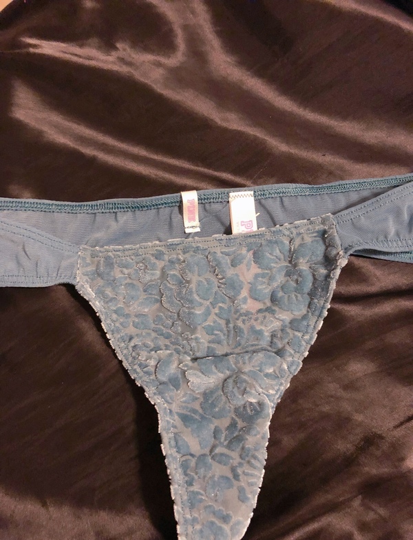 Image for Blue velvet panties
