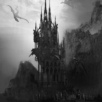Gothic castle by marinaortega d7i3ugv