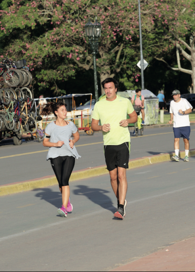 Joe Fernández entrena duro