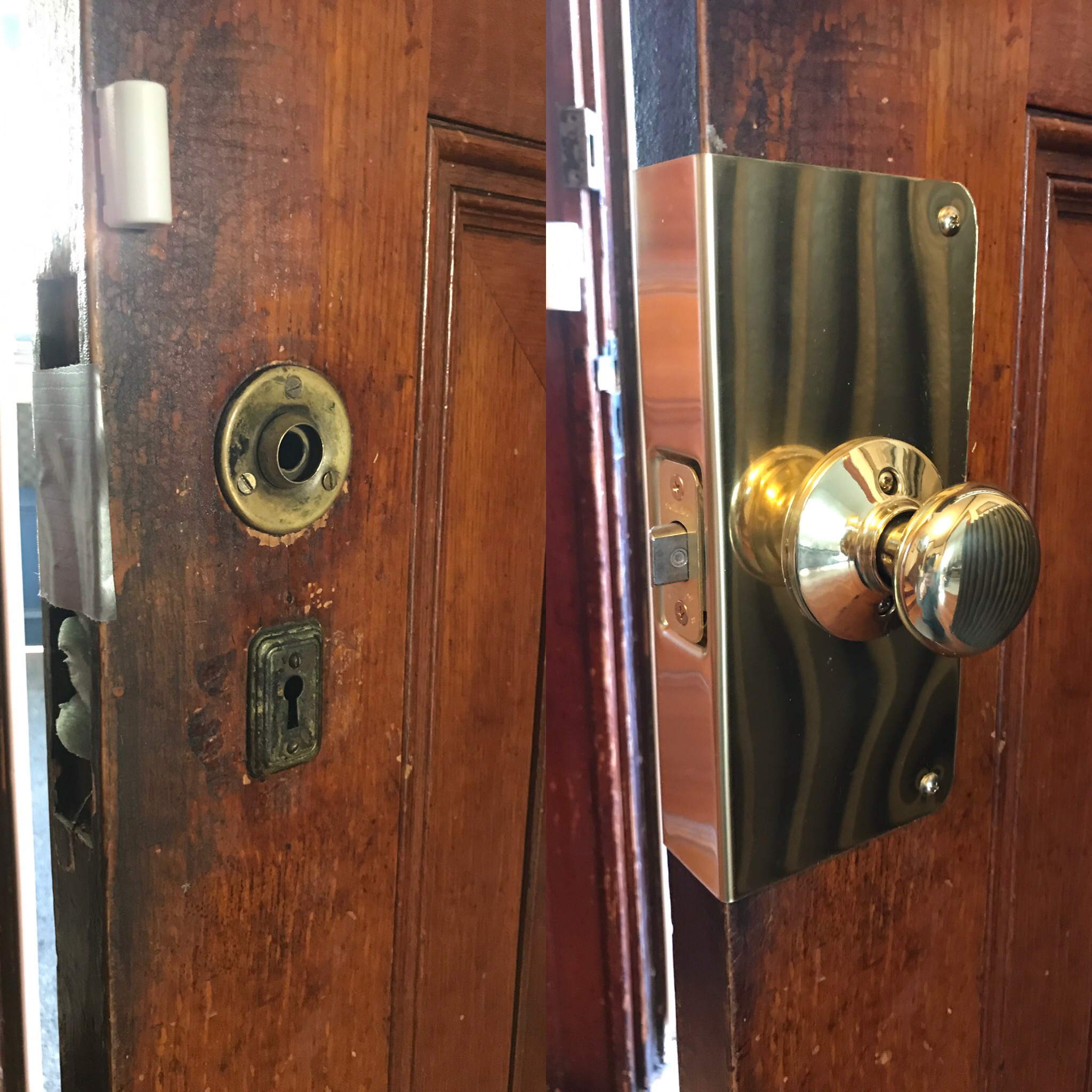Door Knob Installation Brookline, Massachusetts HMS Locksmith