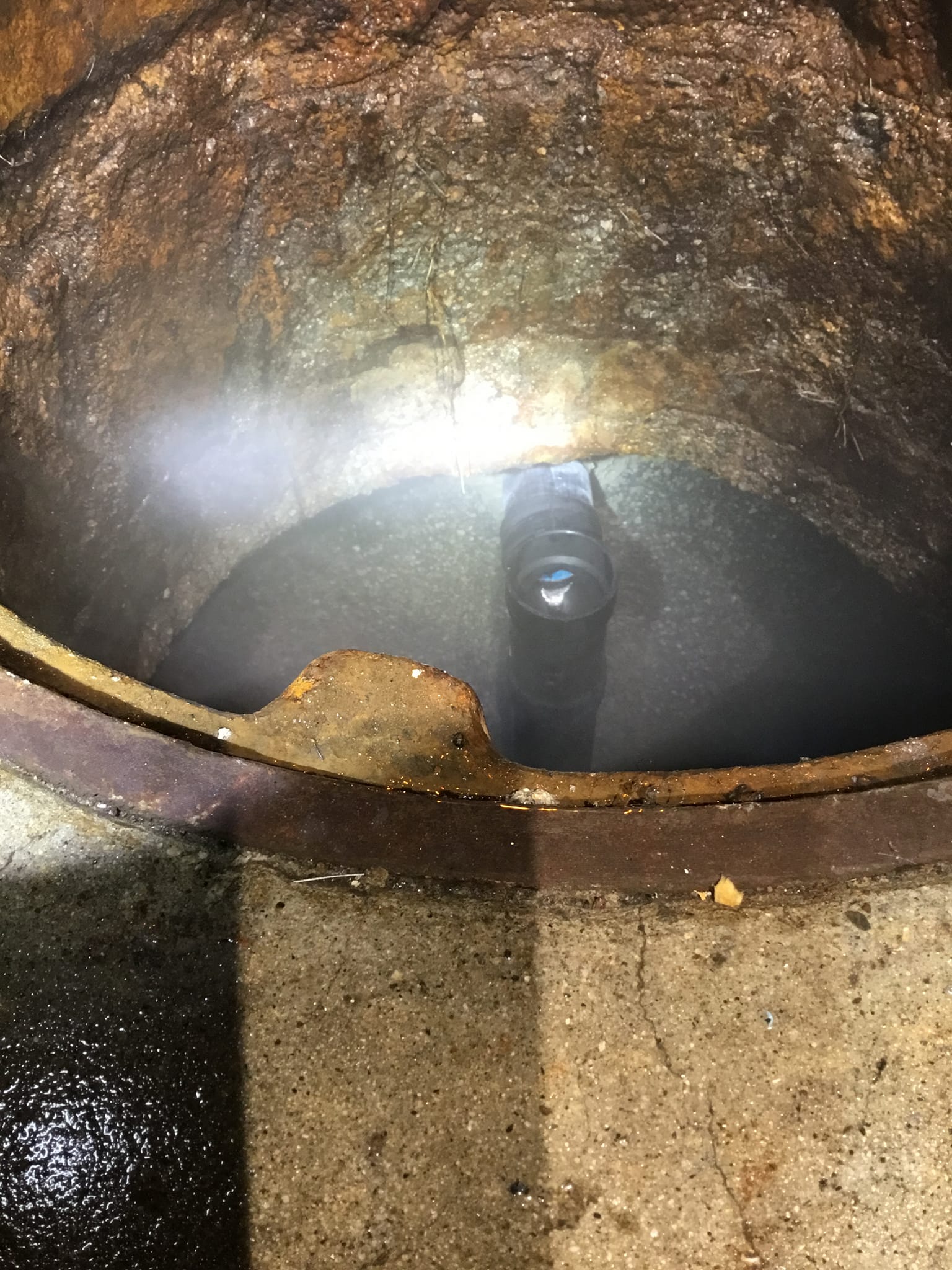 After Hours Repair Of Broken Outgoing Line Of Grease Trap In San Marcos CA ASAP Drain Guys