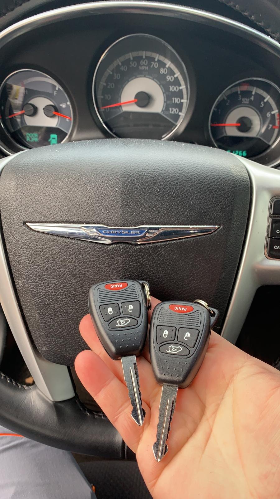 Chrysler Key Fob Replacement Dallas, Texas Best Locksmith