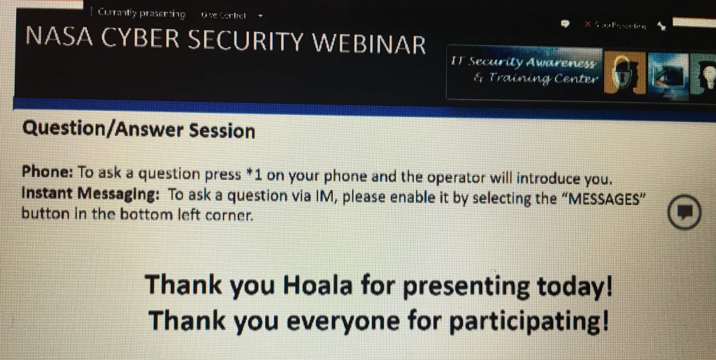 NASA Cyber Security Webinar: Phishing Detection Strategies - Paubox