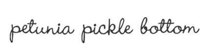 petunia pickle bottom code Petunia pickle bottom code