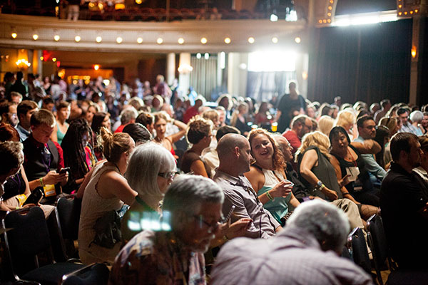 Photo of Portland Film Festival audience