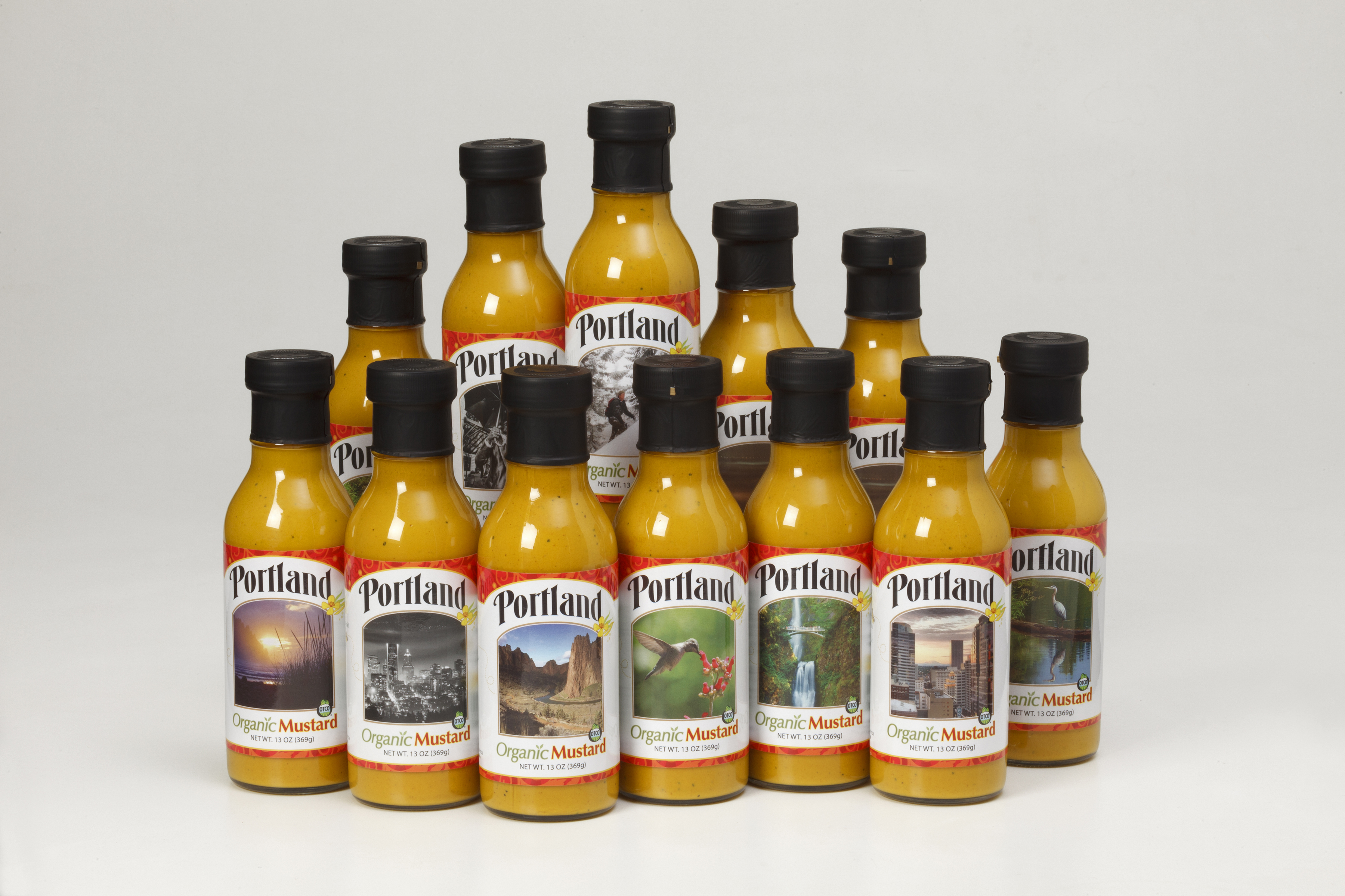 12Pack of Portland Yellow Mustard Portlandia Foods