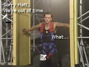 Matt Damon On Ninja Warrior