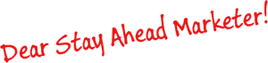 stayahead marketer