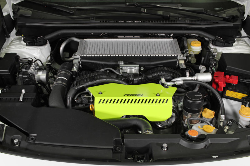 PERRIN プーリーカバー PSP-ENG-150NY Perrin Pulley Cover Neon Yellow 2002 – 2014 WRX 2004 – 2020
