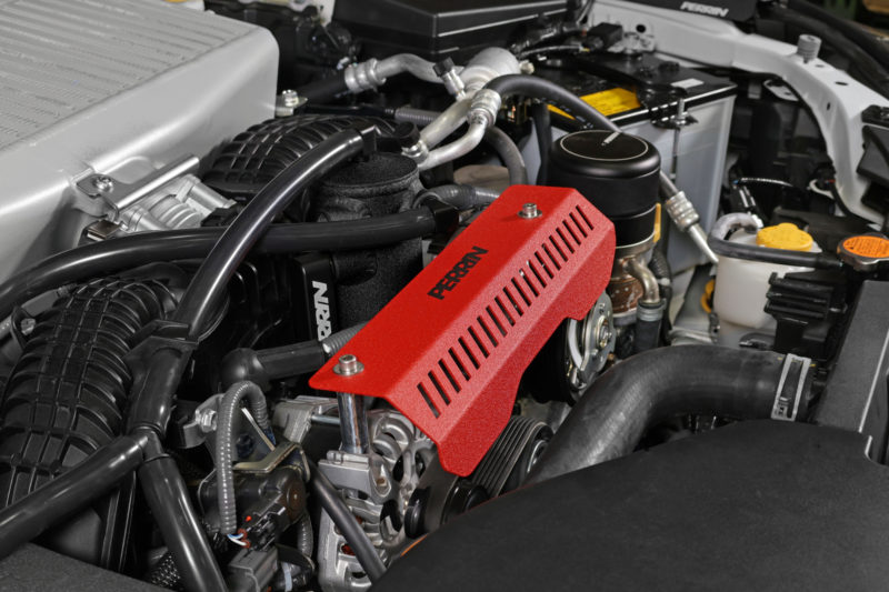 PERRIN プーリーカバー PSP-ENG-150NY Amazon.com: Perrin Performance PSP-ENG-152RD Red Pulley