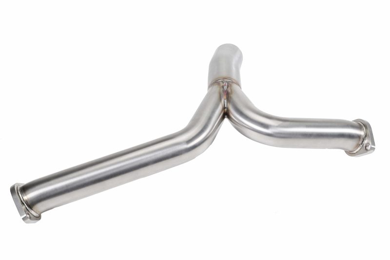 Y-pipe piece of the PERRIN Midpipe for WRX on a white background.