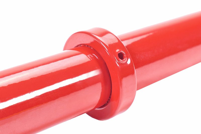 The centering ring on a PERRIN Rear 19mm Swaybar for Subaru on a white background.