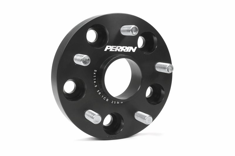 A set of PERRIN Subaru Wheel Spacers 25mm 5x114.3.