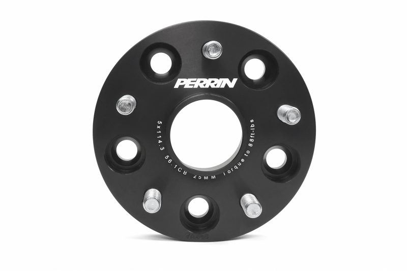 A set of PERRIN Subaru Wheel Spacers 25mm 5x114.3.