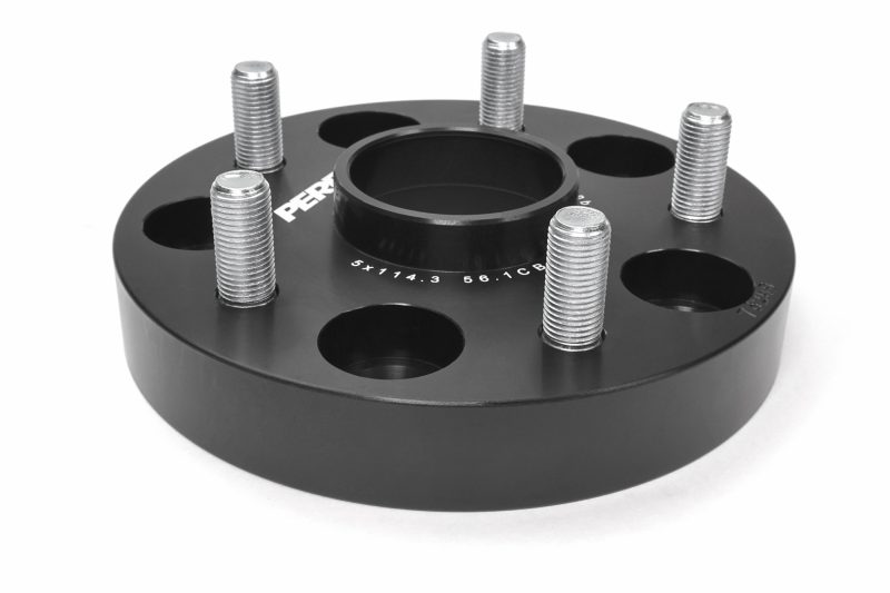 A set of PERRIN Subaru Wheel Spacers 25mm 5x114.3.