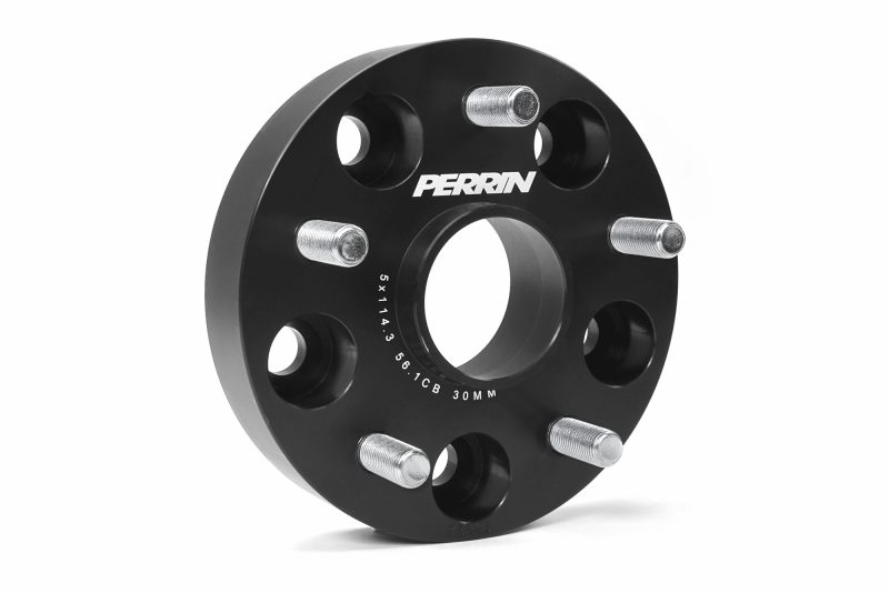 A set of PERRIN Subaru Wheel Spacers 30mm 5x114.3.