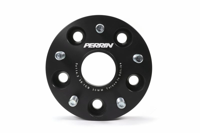 A set of PERRIN Subaru Wheel Spacers 30mm 5x114.3.