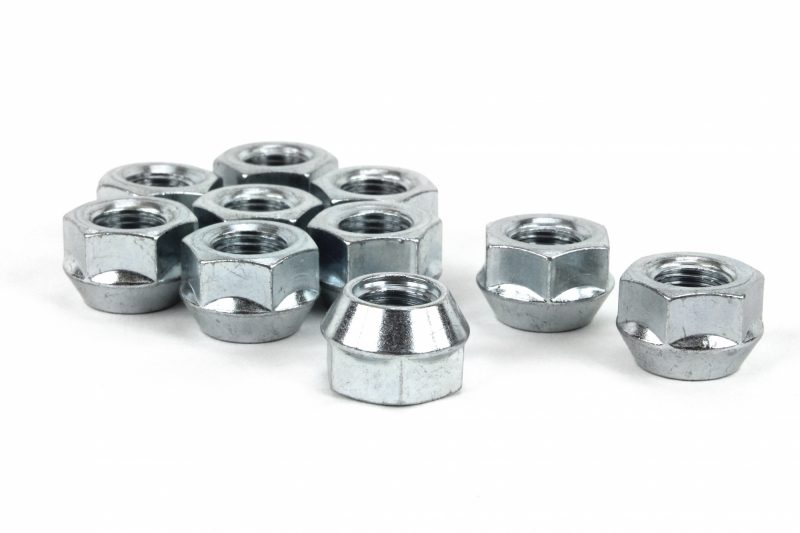 Ten low profile lug nuts for the PERRIN Subaru Wheel Spacers 30mm 5x114.3.