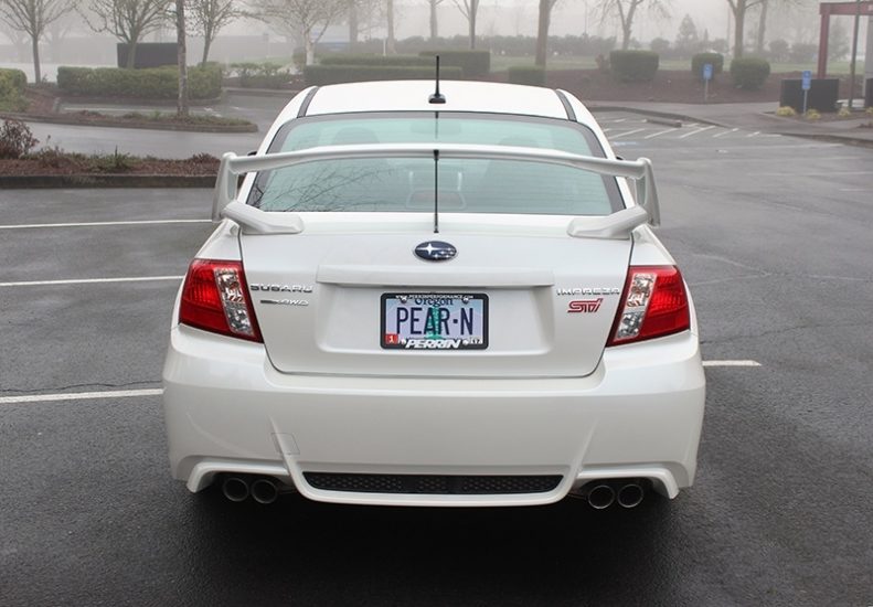 PERRIN Wing Stabilizer on 2011-2014 STI Sedan