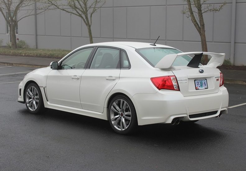 PERRIN Wing Stabilizer on 2011-2014 STI Sedan