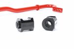 Two bushings for a PERRIN Rear 19mm Swaybar for Subaru on a white background.